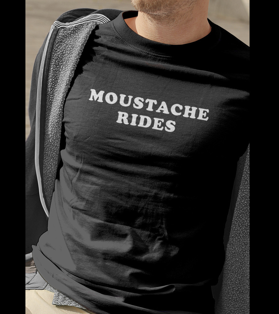 Moustache Rides T-Shirt