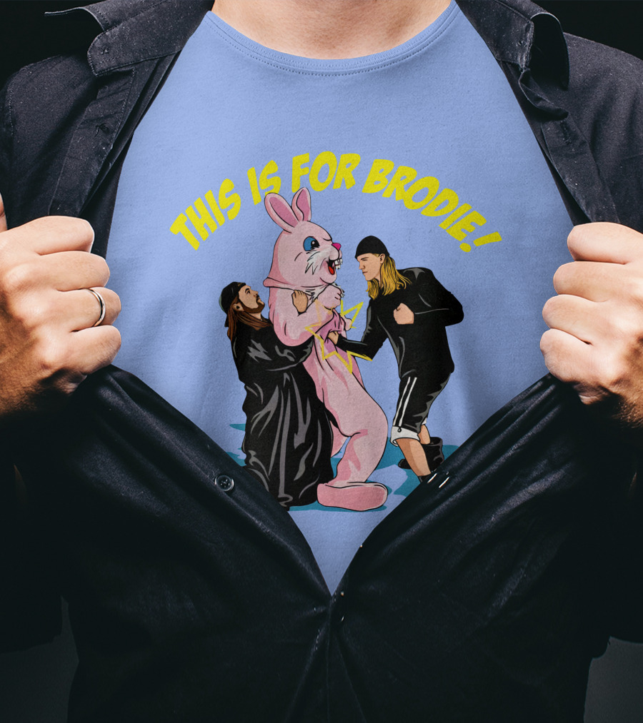 Brodie Easter Kevin Smith This Is For Brodie The Chivery Merch T-Shirt