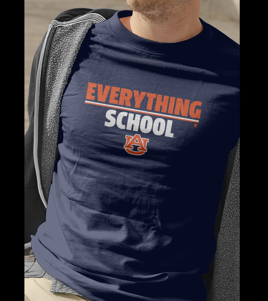 Auburn Everything School Logo Auburn Tigers T-Shirt
