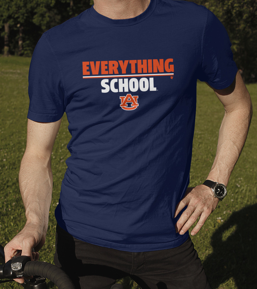 Auburn Everything School Logo Auburn Tigers T-Shirt