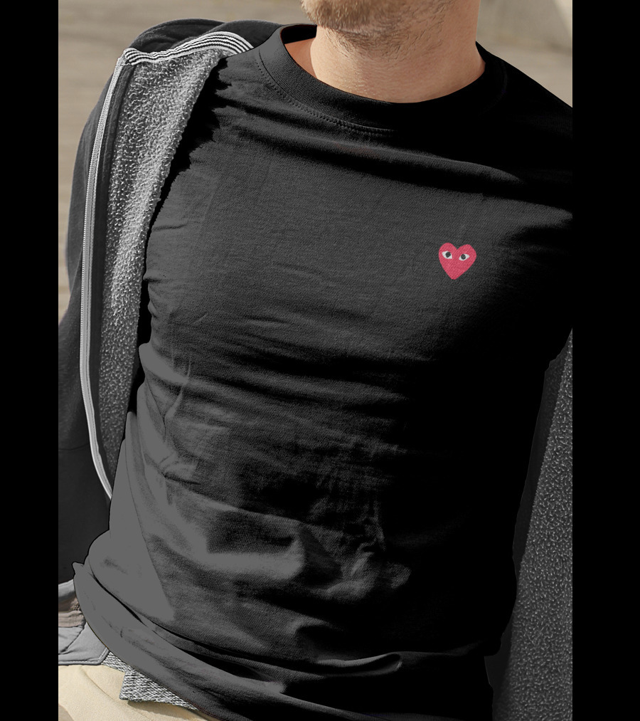 Comme Des Garcons Play Heart Icon T-Shirt