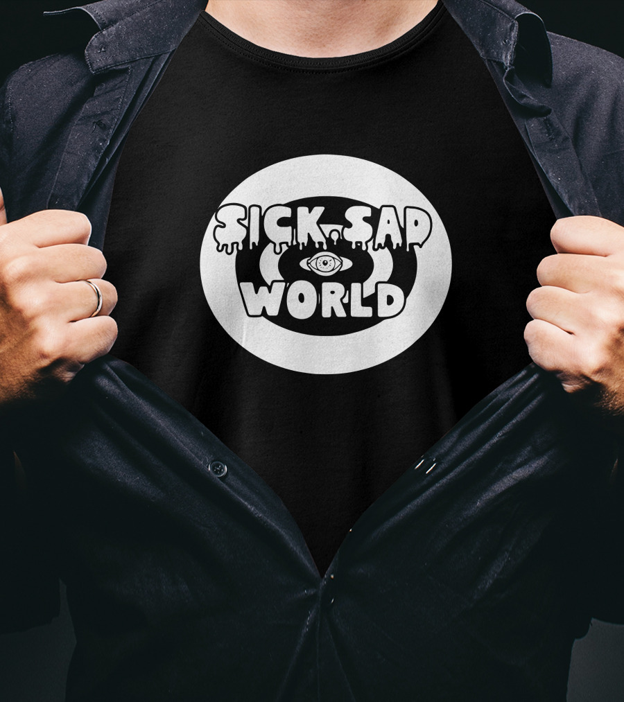 Nightchannels MTV Daria Cartoon Show Sick Sad World Howthepaw T-Shirt