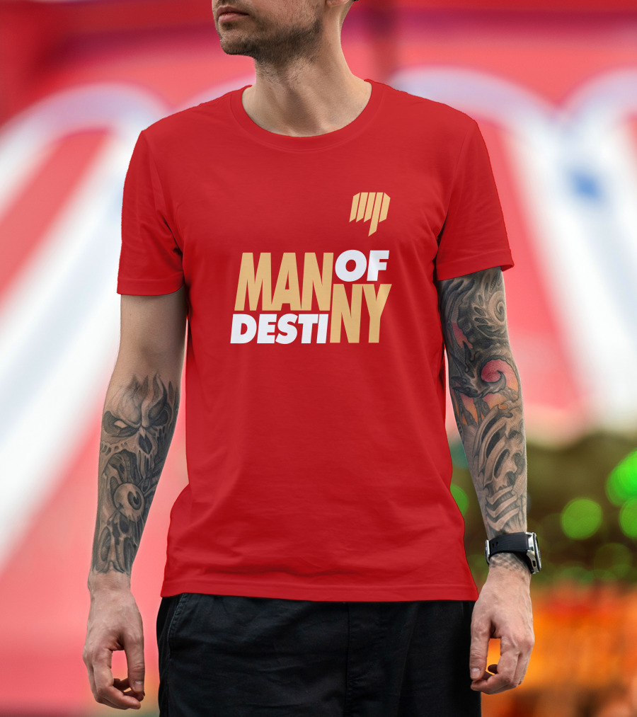 Manny Pacquiao Man Of Destiny Boxingnewsed T-Shirt