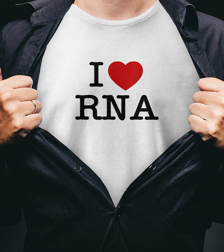 I Love RNA Retro Oded Rechavi T-Shirt