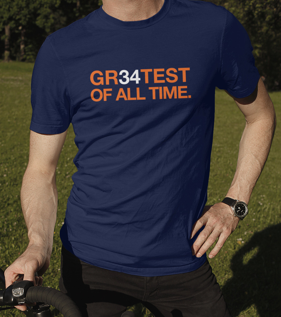 Field Yates Silvy GR34TEST OF ALL TIME T-Shirt