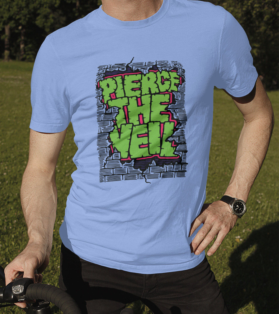 Pierce The Veil Freakish Beast Brick Wall T-Shirt