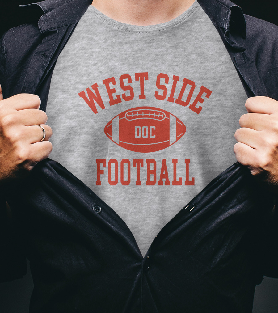 Westside Football Doc WHS Warriorfb Dr Larry Widman T-Shirt