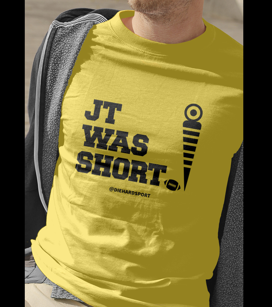 JT Was Short @DiehardSport Football Marker T-Shirt