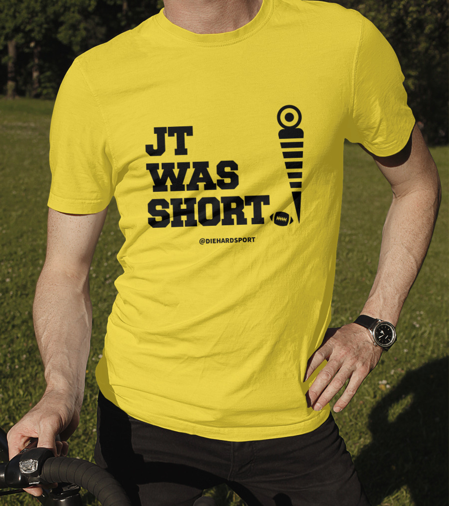 JT Was Short @DiehardSport Football Marker T-Shirt