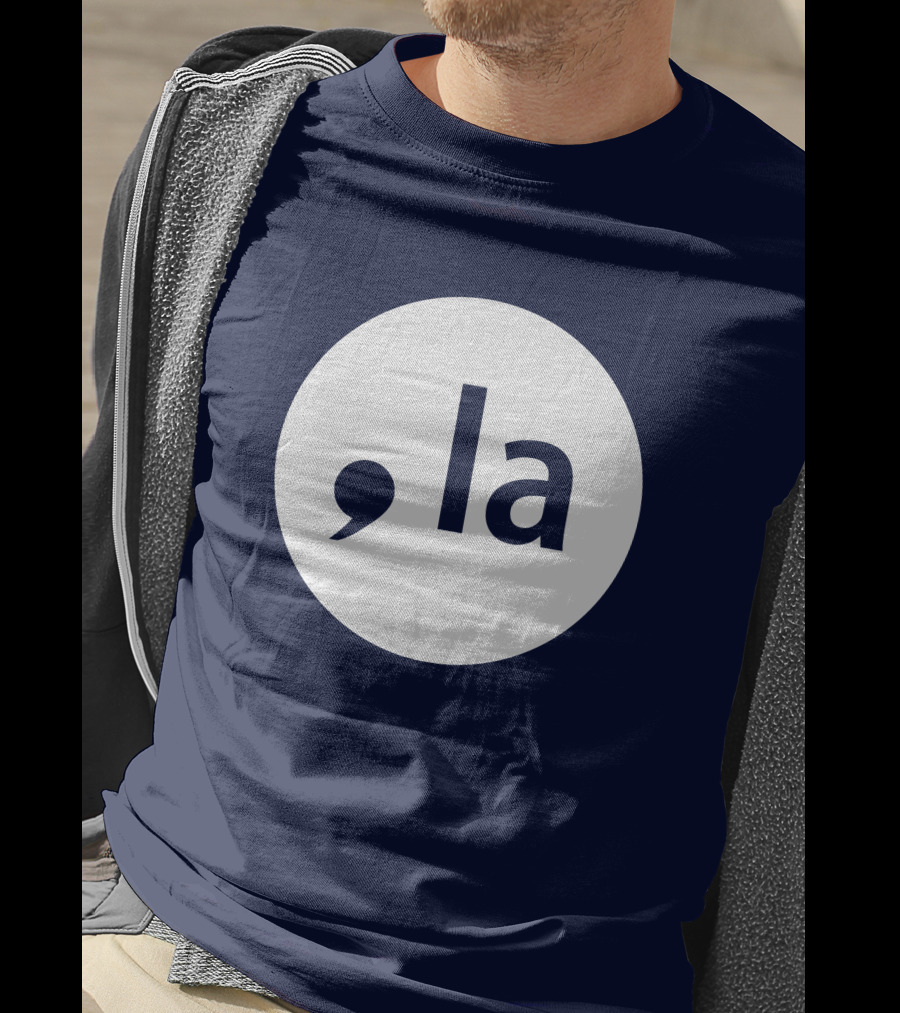 Comma La Elzey Quirky Text T-Shirt