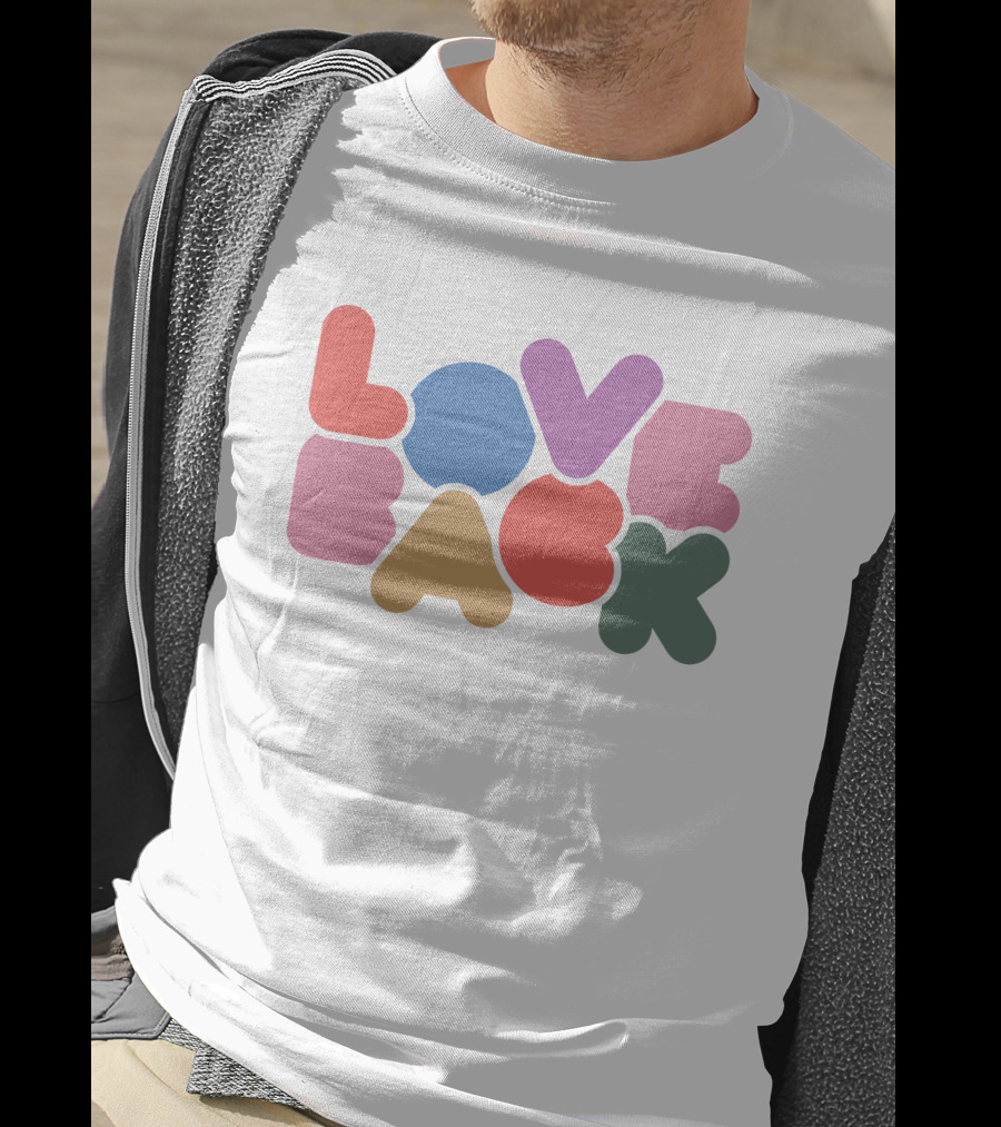 Love Back Merch Why Don't We Love Back Multicolor Bubbles T-Shirt
