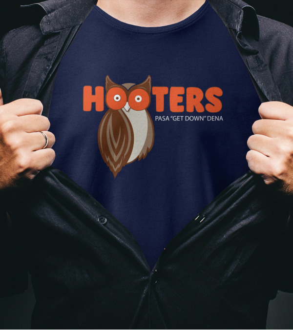 Michael Schwab Cristian Javier Hooters Owl Pasa Get Down Dena T-Shirt