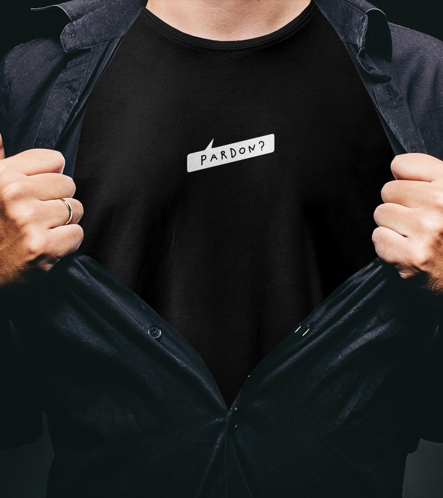 Kurtis Conner Pardon Speech Bubble Merch T-Shirt