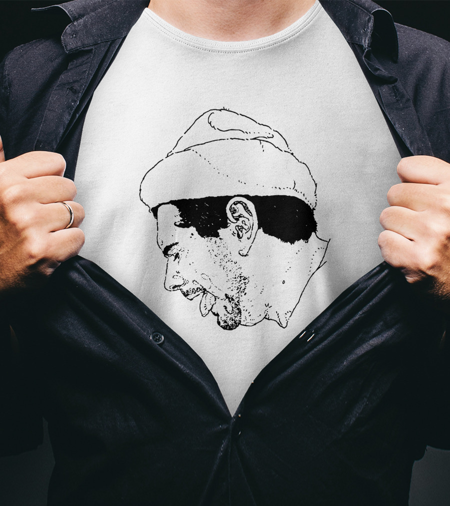 H3h3 Ethan Coughing Profile Beanie Sketch T-Shirt