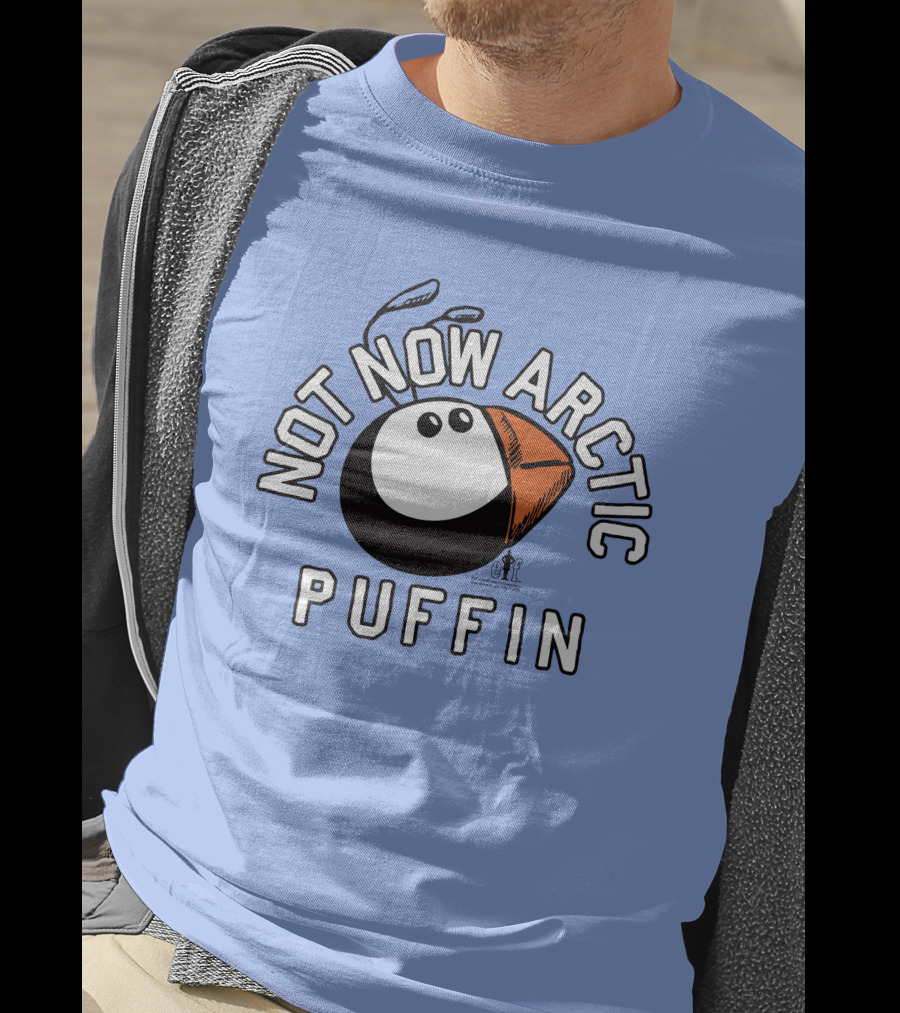 Not Now Arctic Puffin Mood Just Mike T-Shirt