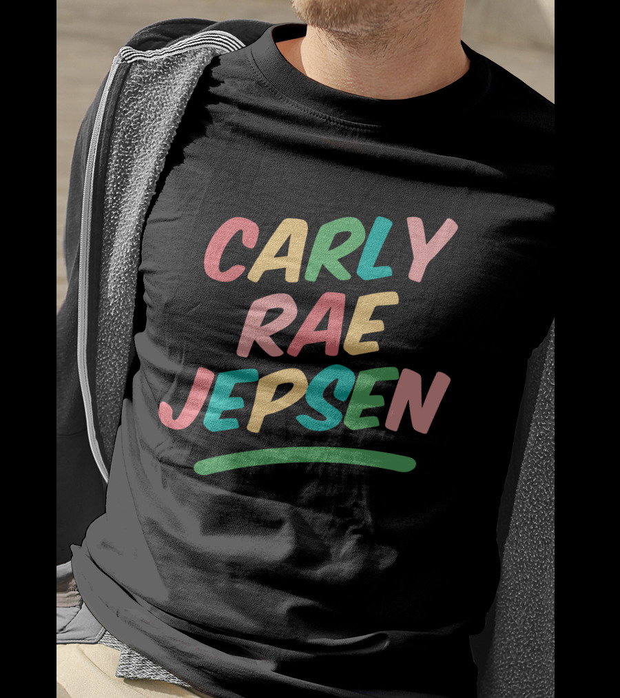 Carly Rae Jepsen Merch Rainbow Rae Jepsen T-Shirt