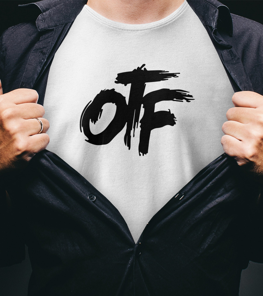 Otf Merchandise Brushstroke Style Branding T-Shirt