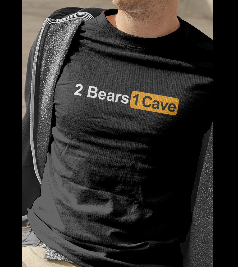 YMH Merch 2 Bears 1 Cave Podcast T-Shirt