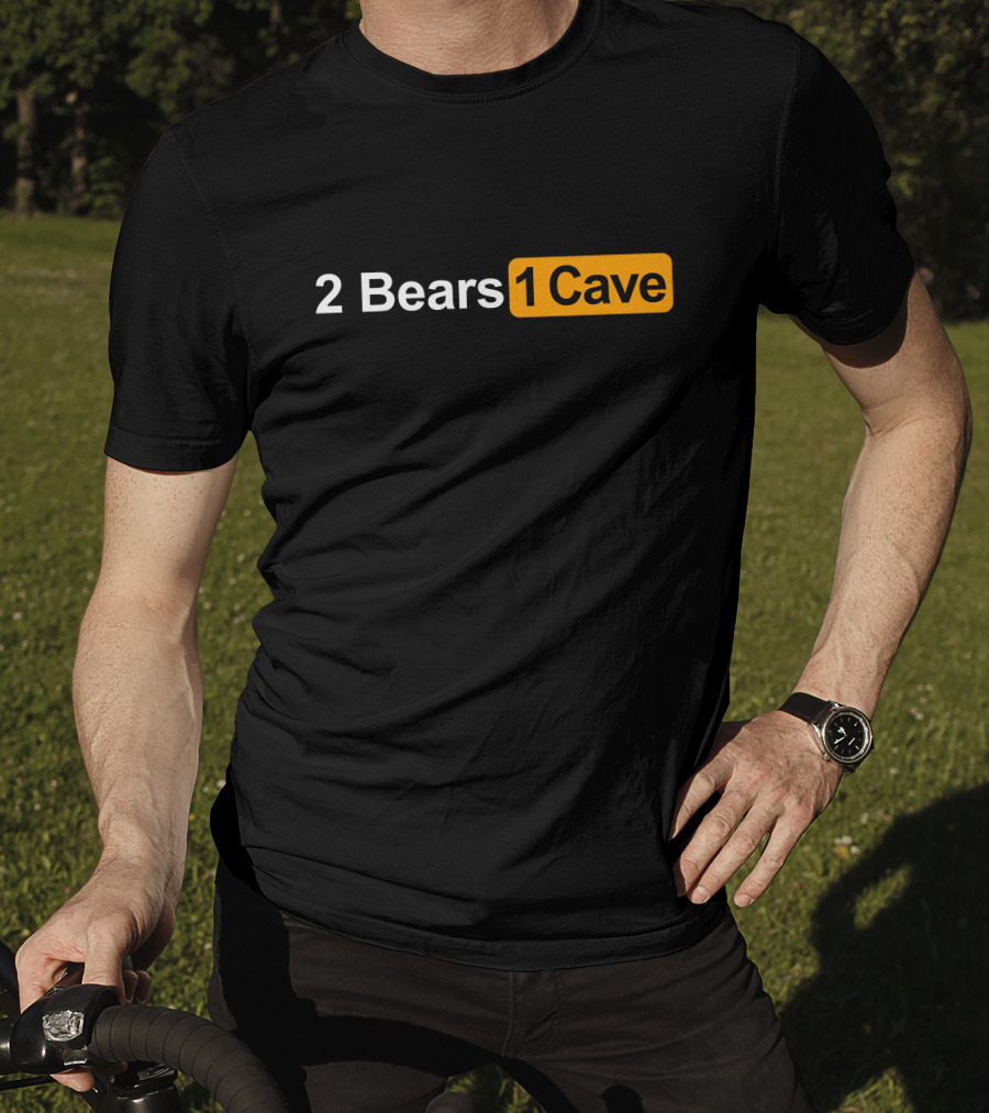 YMH Merch 2 Bears 1 Cave Podcast T-Shirt