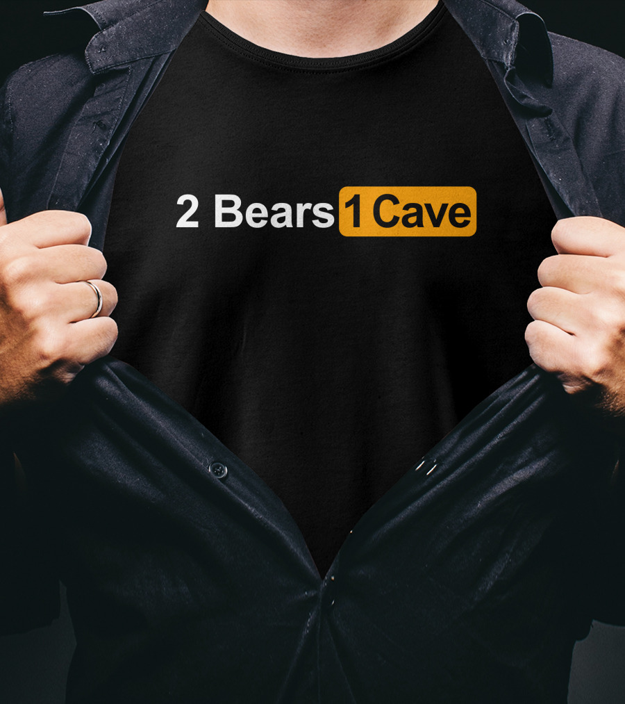 YMH Merch 2 Bears 1 Cave Podcast T-Shirt