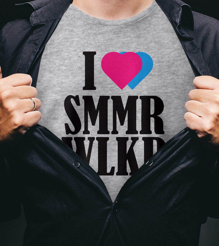 I Love SMMR WLKR T-Shirt