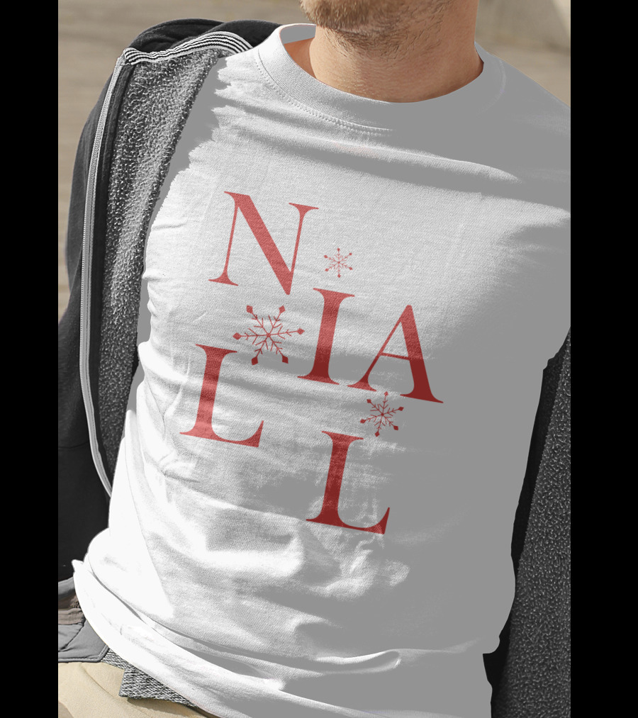 Niall Horan Holiday Merch Snowflake T-Shirt