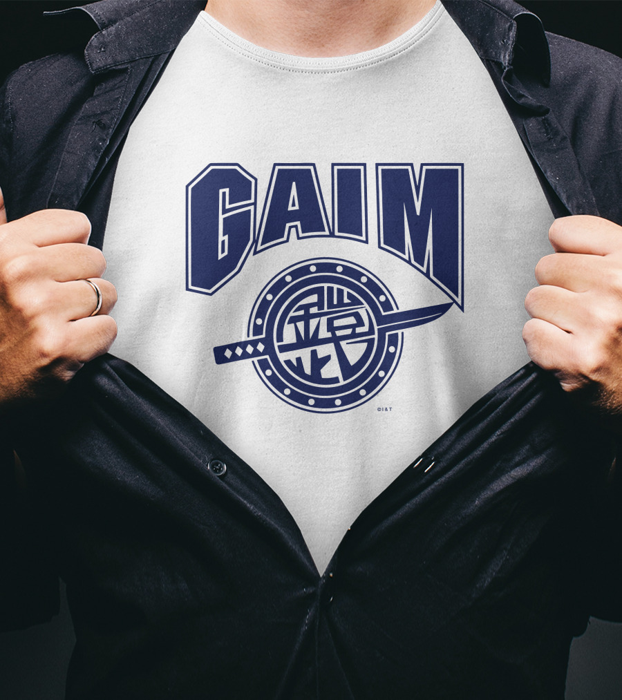 Gaim Team Kamen Rider Logo Sword Emblem T-Shirt