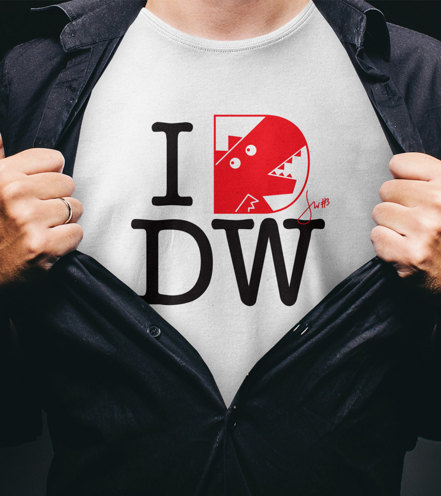 GetBlued I Love DW Deanna Wong Monster T-Shirt