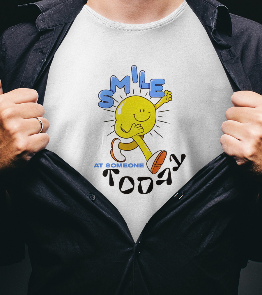 NaileaDevora Merch Smile At Someone Today T-Shirt