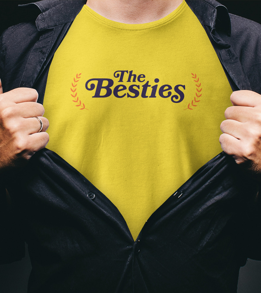 The Besties McElroy Merch Iconic Yellow Laurels T-Shirt
