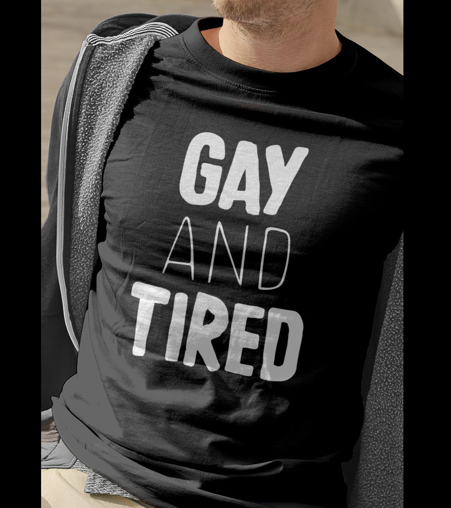 Gay And Tired Jason Trevino Lizard Kween Merch T-Shirt