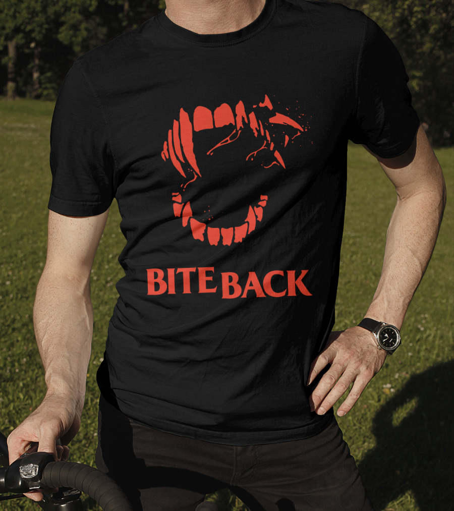 Fallout Merch Redfall Bite Back Announcement T-Shirt