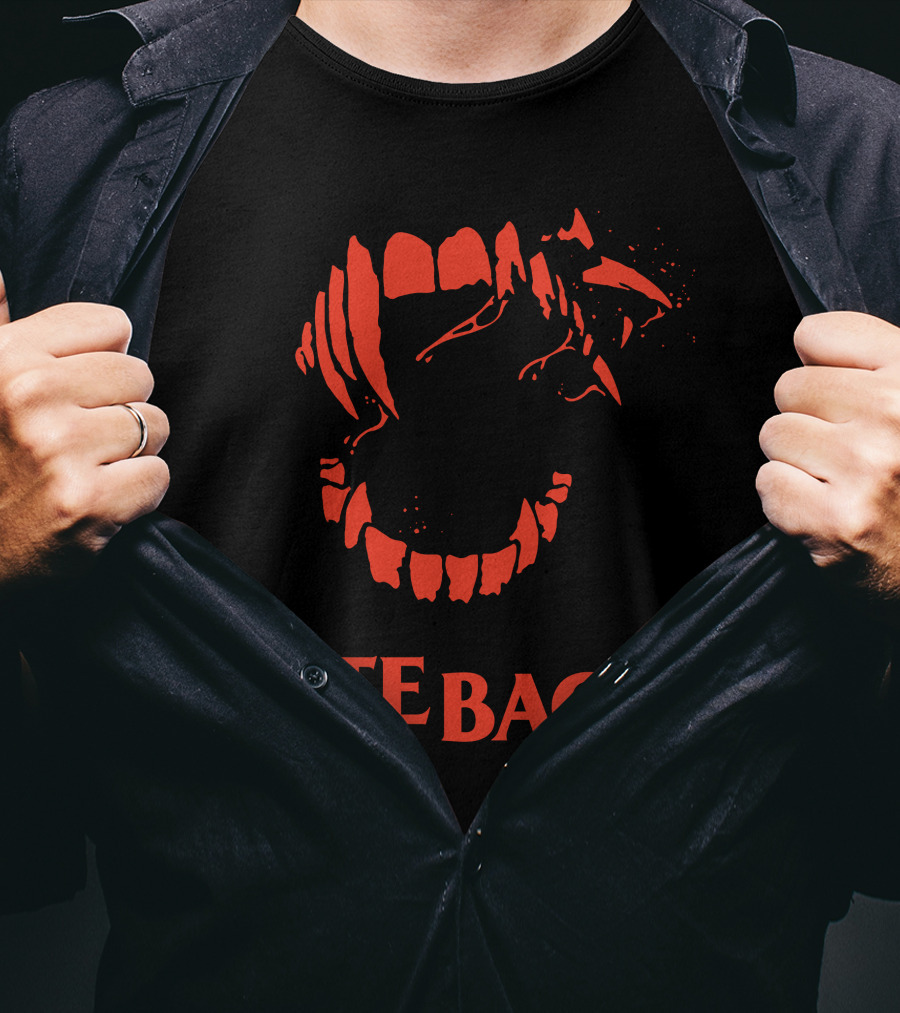 Fallout Merch Redfall Bite Back Announcement T-Shirt