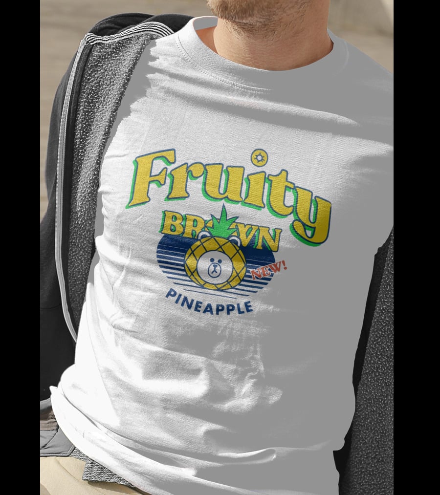 Fruity Brown Pineapple New T-Shirt