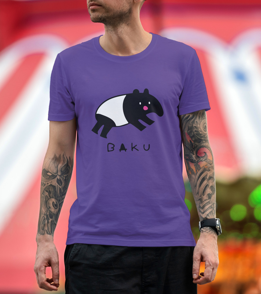 Baku Melodicreverie Malayan Tapir T-Shirt