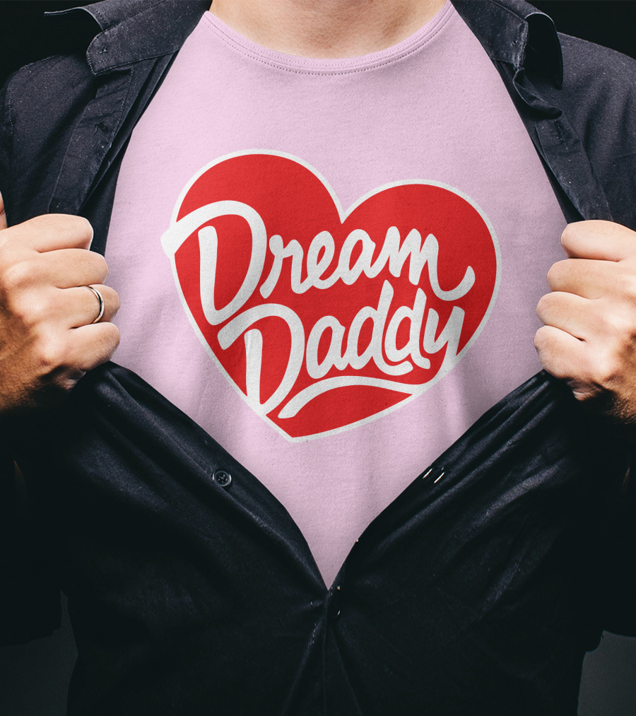 Thatonenerdygay Dream Daddy Heart T-Shirt
