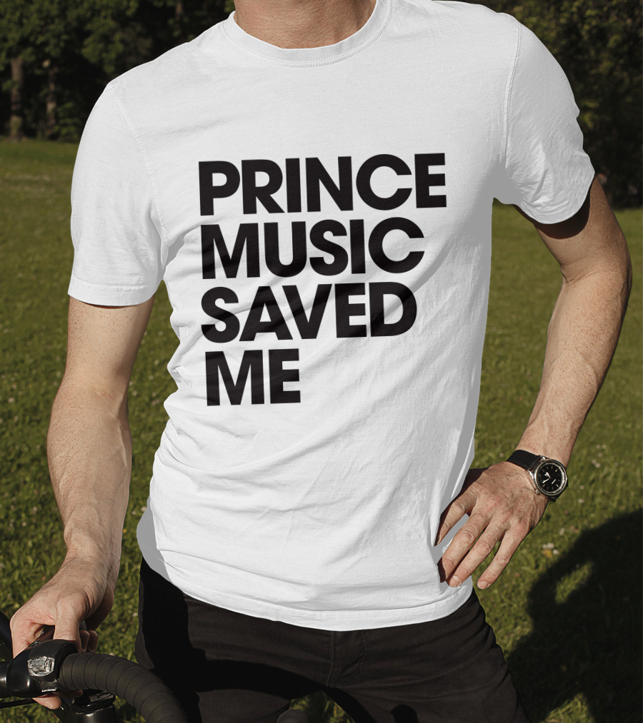 Princelivethebest Prince Music Saved ME T-Shirt