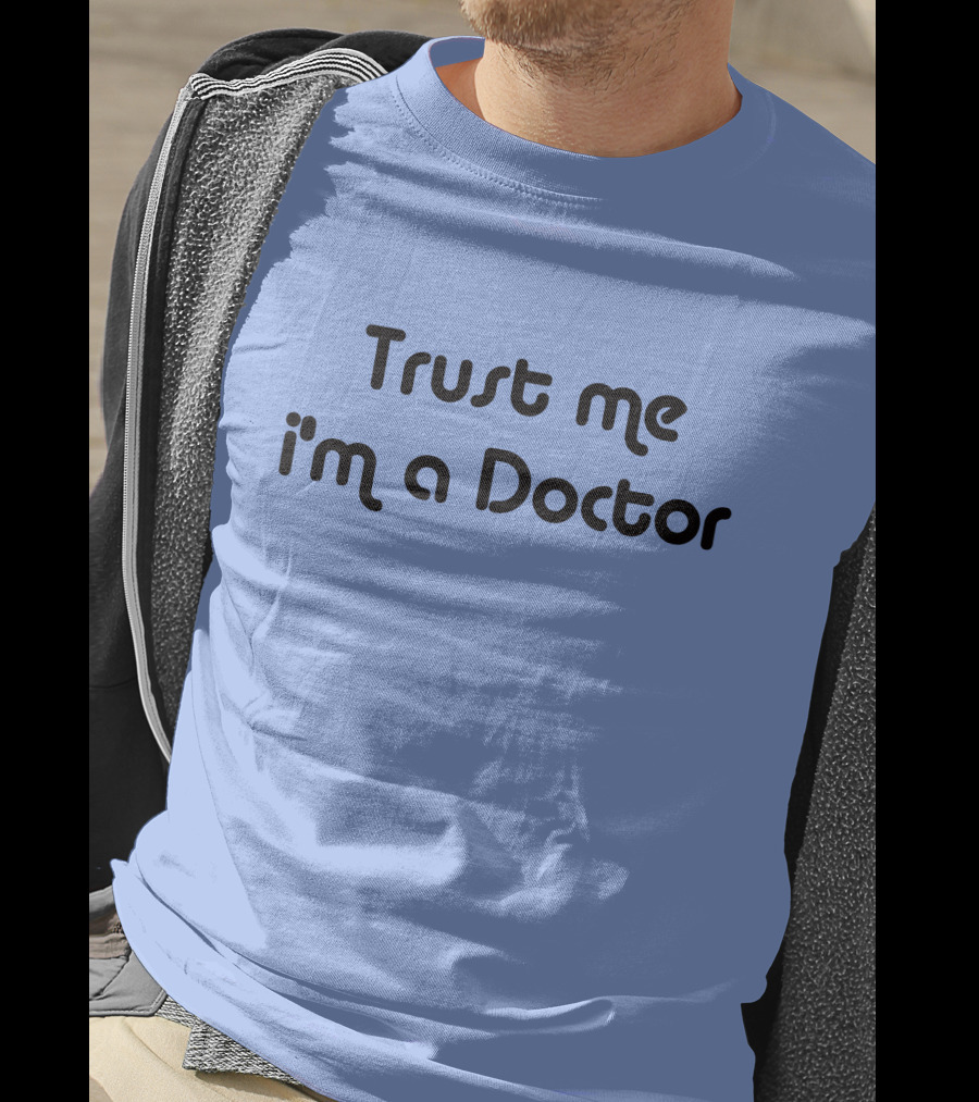 Trust Me I'm A Doctor Doctor Who David Tennant Violet T-Shirt