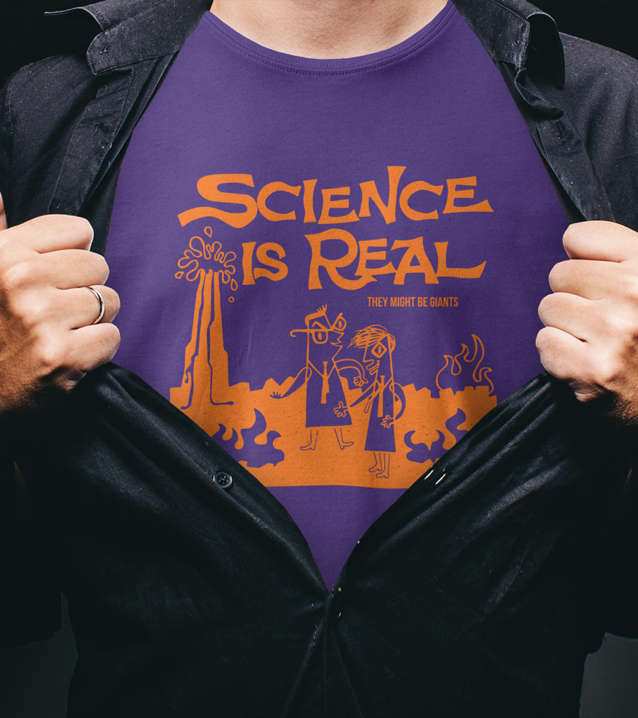 They Might Be Giants Science Is Real TMBGshop Merch T-Shirt