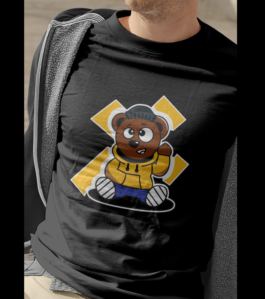 Milwaukee Bucks Jrue MotorolaUS Cross Eye Bear T-Shirt