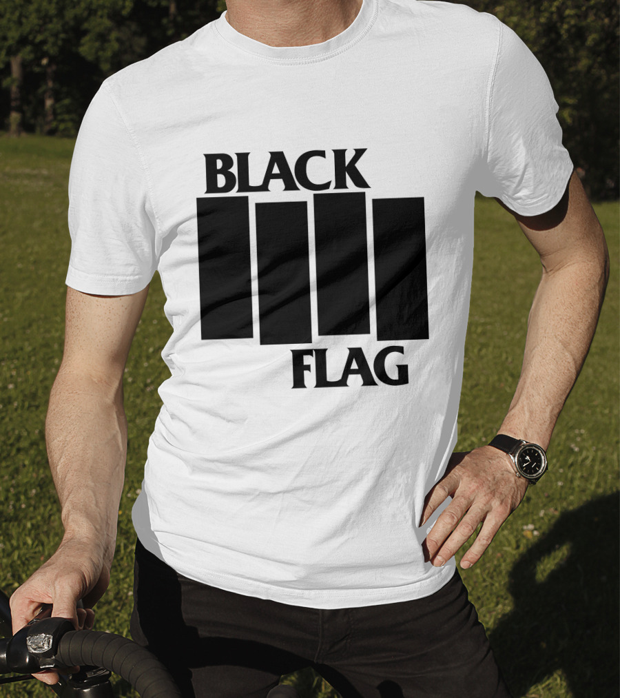 Bad Boy Chef John Goodman Black Flag T-Shirt