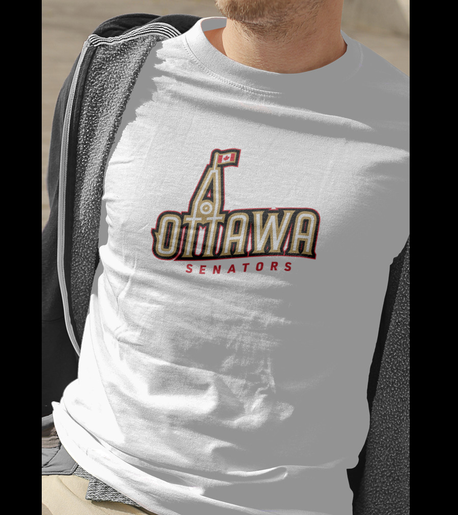 Ottawa Senators Peace Tower Canada Team Shop Ottawa T-Shirt