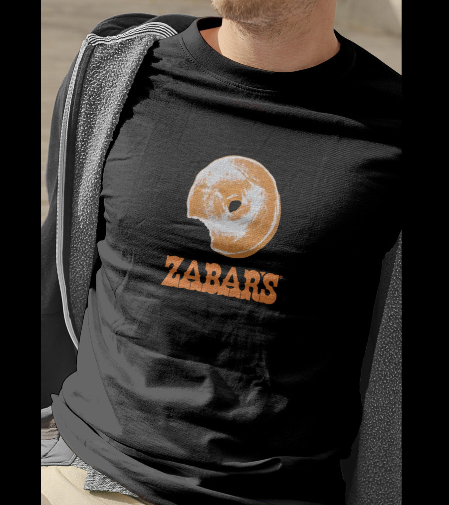 Coach X Zabar's Bagel Themed Merch Store Collaboration T-Shirt