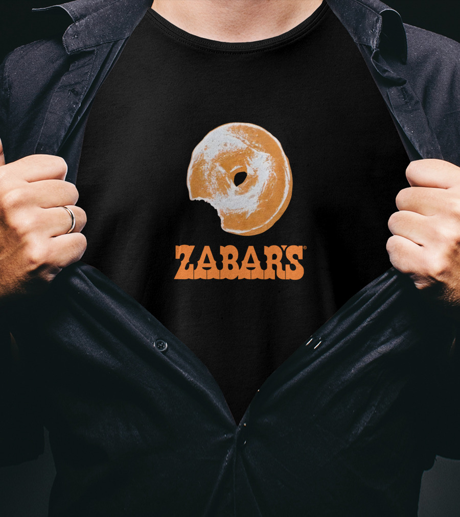Coach X Zabar's Bagel Themed Merch Store Collaboration T-Shirt