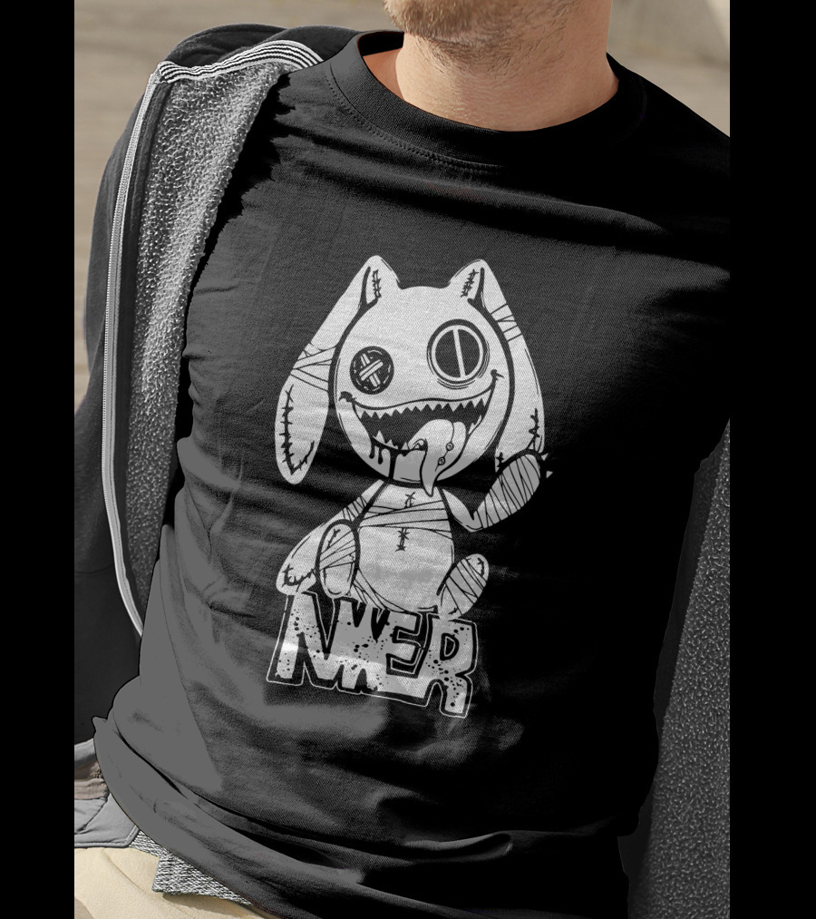 Nier Automata Scariest Rabbit Graphic Nier Tokyo Shop T-Shirt