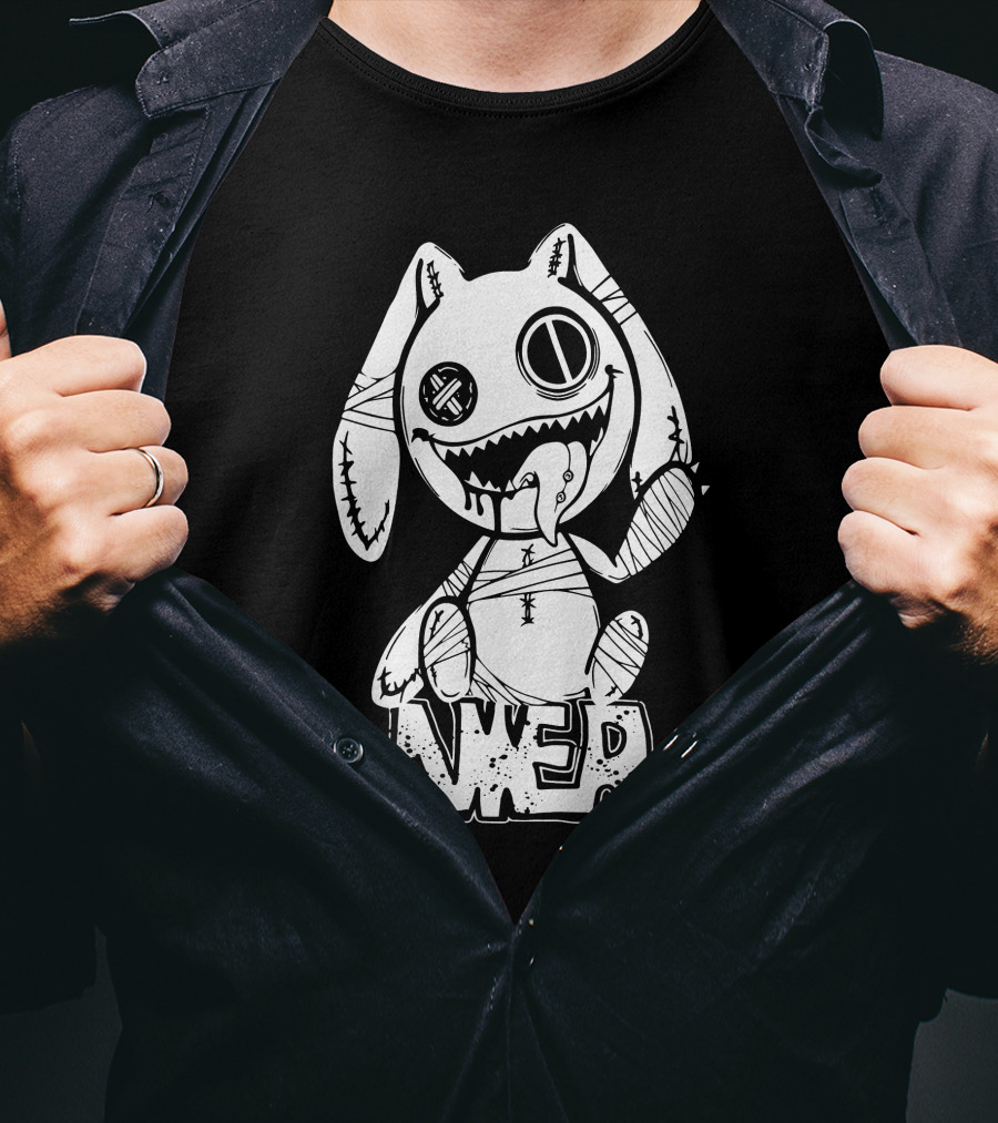 Nier Automata Scariest Rabbit Graphic Nier Tokyo Shop T-Shirt