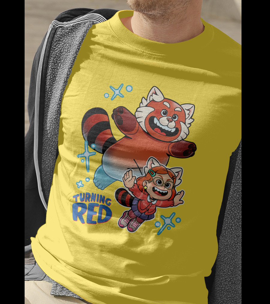 Turning Red Mario Bros 3 Redz The Artist T-Shirt