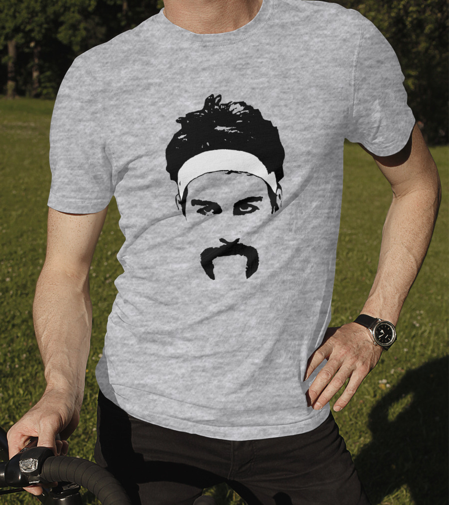 Drew Timme Mustache Gonzaga Fan Big Head T-Shirt