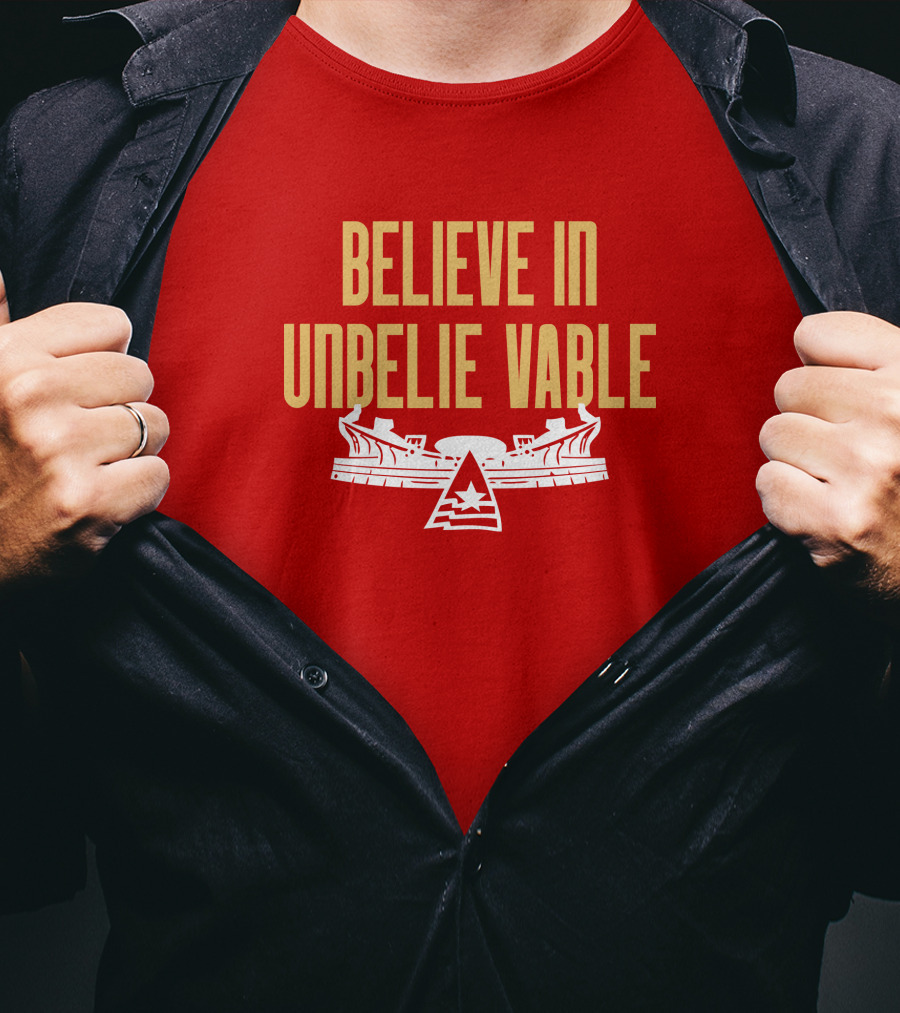 Ronald Jones Chiefsaholic Believe In Unbelievable T-Shirt