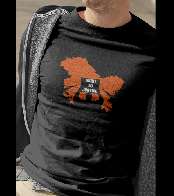 Vivek Ranjan Agnihotri Right To Justice Genocide Akshay Dhanak Kashmir Map T-Shirt